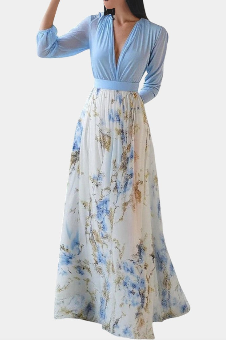Eliane Maxi Dress with Stunning Flowers