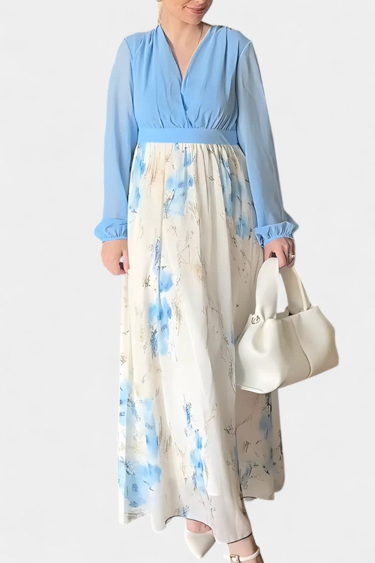 Eliane Maxi Dress with Stunning Flowers
