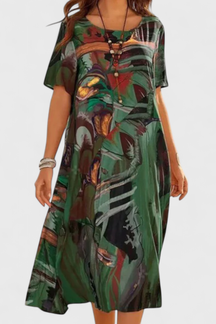 Lidia Fresh Dress with Modern Design