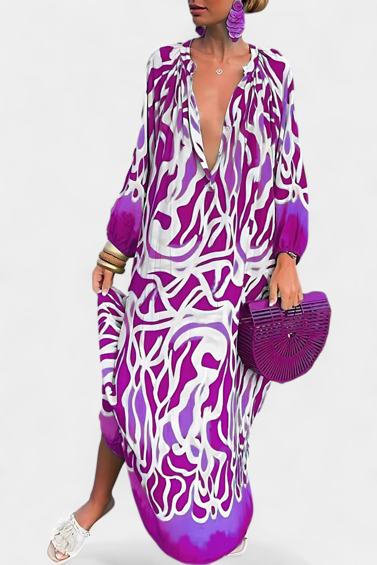 Malina Boho Dress: Light and Chic