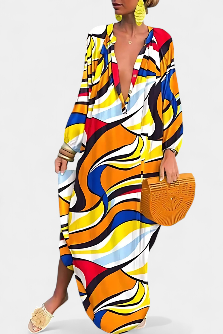 Malina Boho Dress: Light and Chic