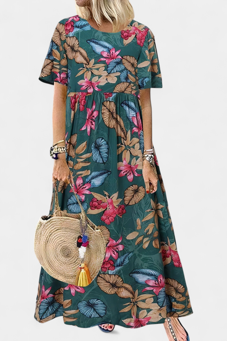 Kareela Relaxed Floral Maxi Dress