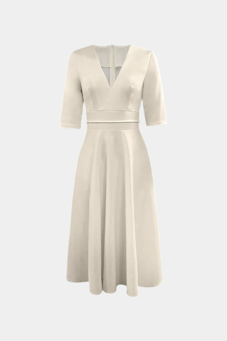 Nylah A-Line Midi Dress