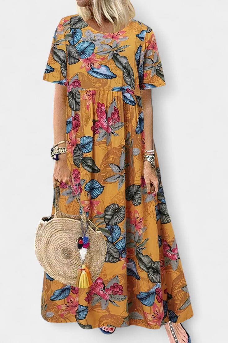 Kareela Relaxed Floral Maxi Dress