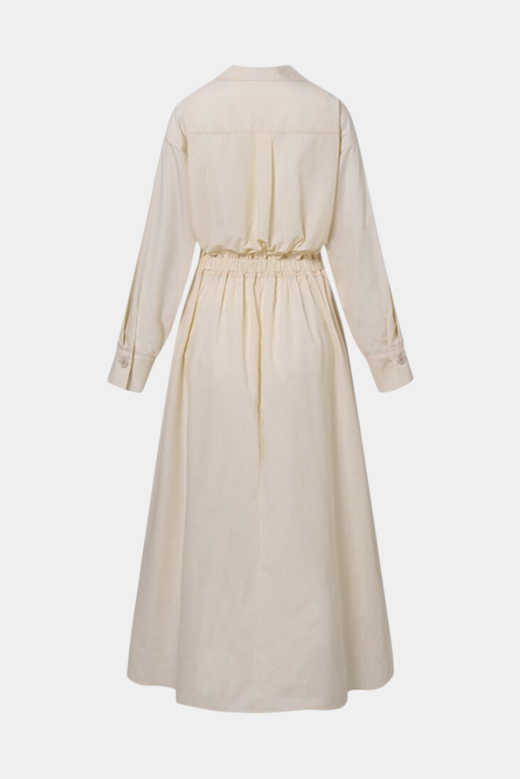 Miriam Retro Long Sleeve Maxi Dress