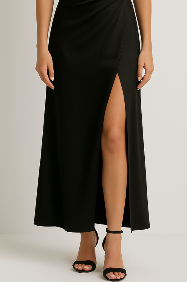 Elina Flowing V-Neck Dress