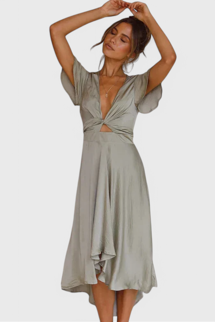 Franzi Chic V-Neck Dress