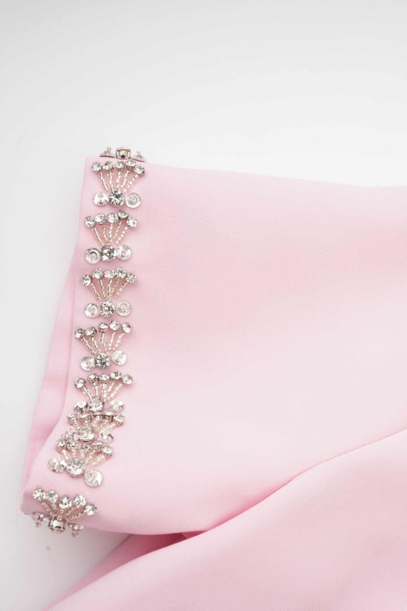 Linda A-line Midi Dress with Crystal Belt