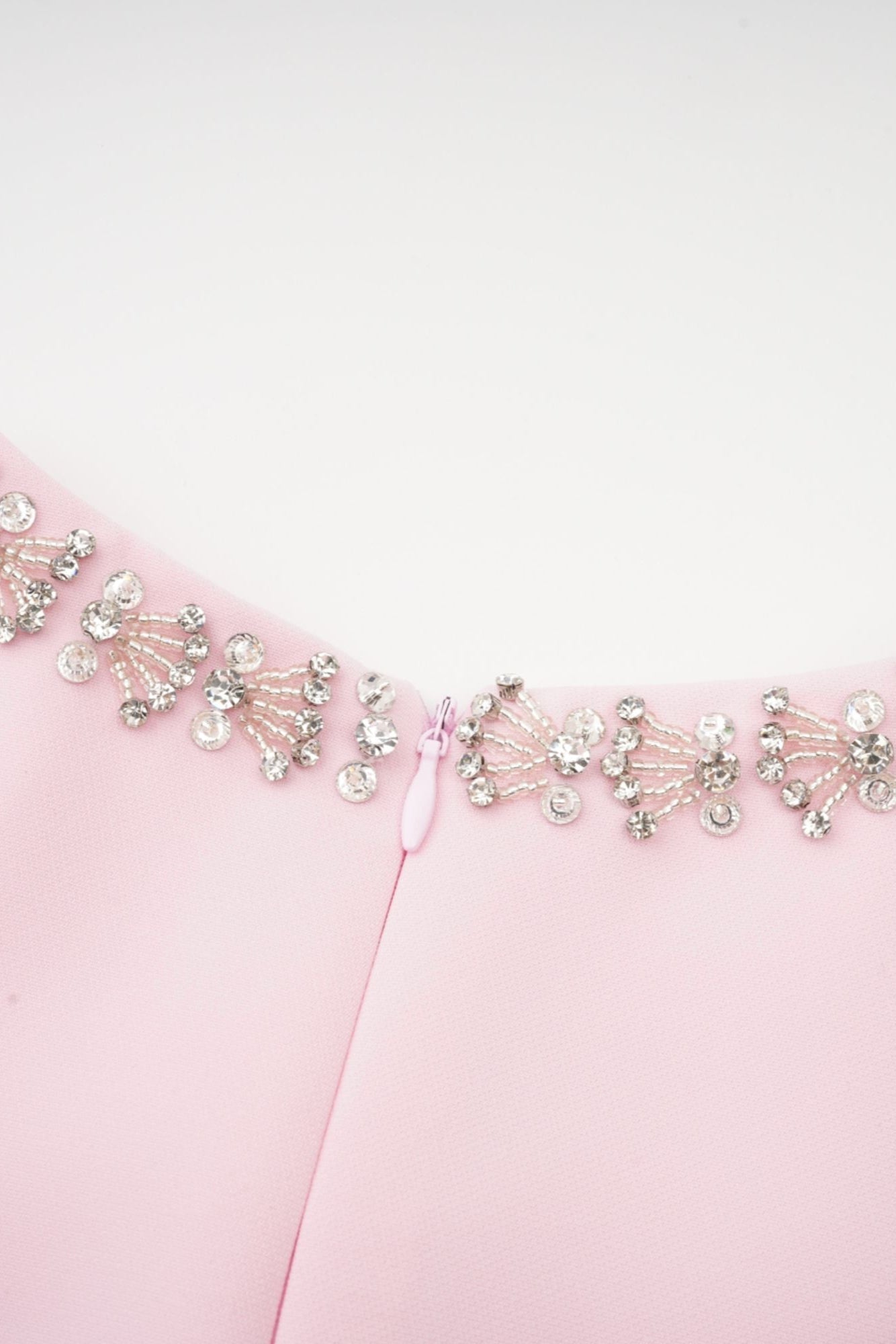 Linda A-line Midi Dress with Crystal Belt