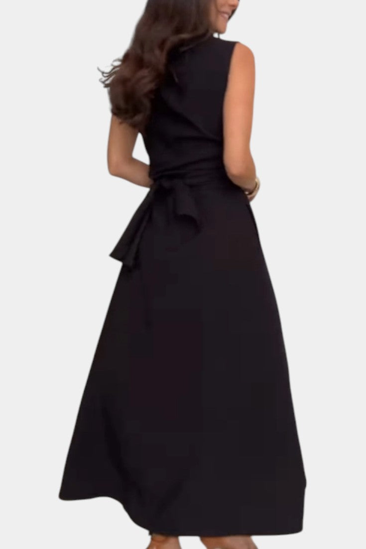 Meryl Button-Down Shirt Dress with Adjustable Belt
