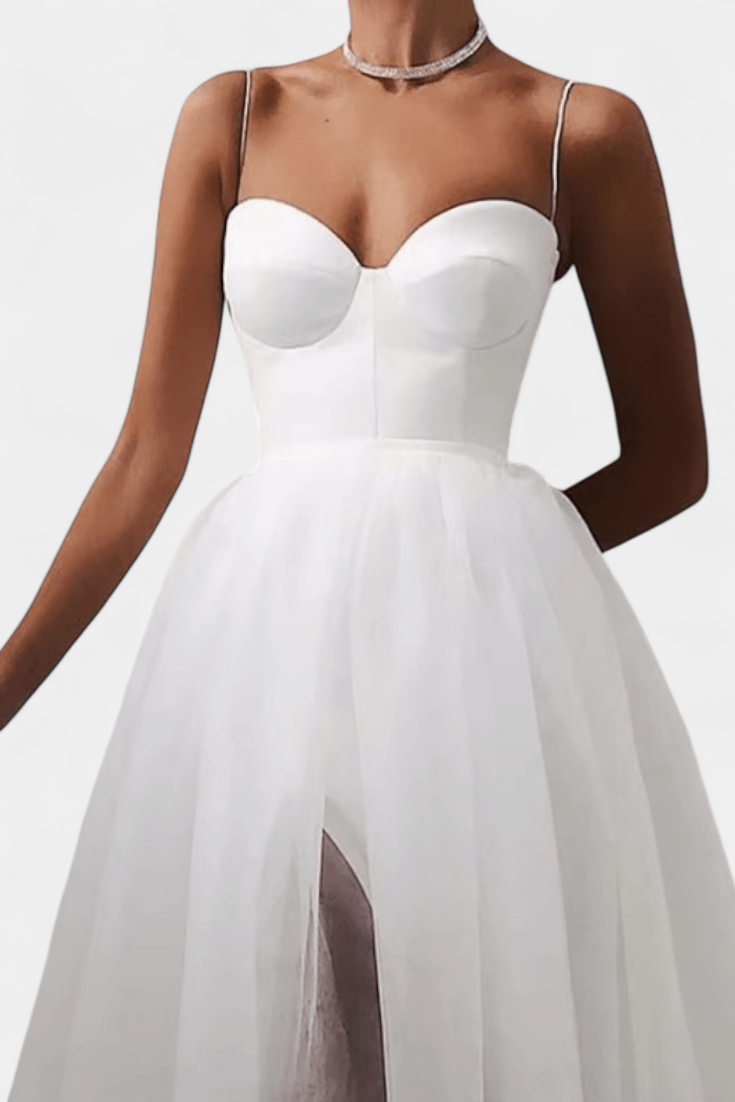 Giselle Elegant Tulle Maxi Dress