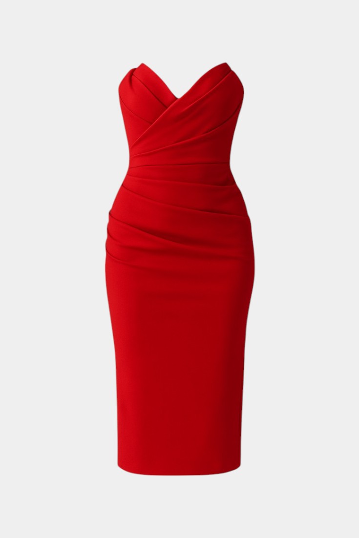 Iveta Strapless and Backless Dress