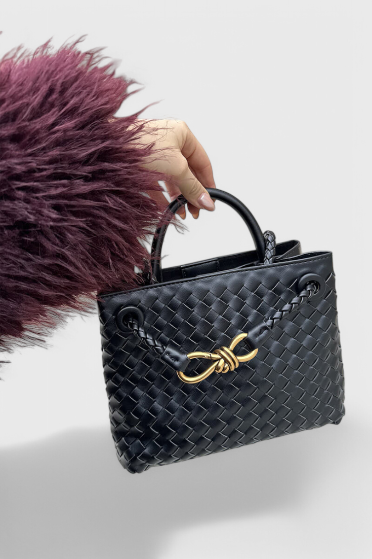 Daily Woven Bag in Indigo Color