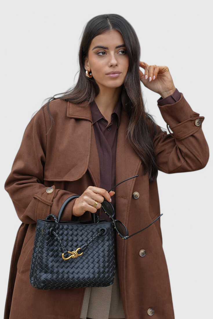Daily Woven Bag in Indigo Color