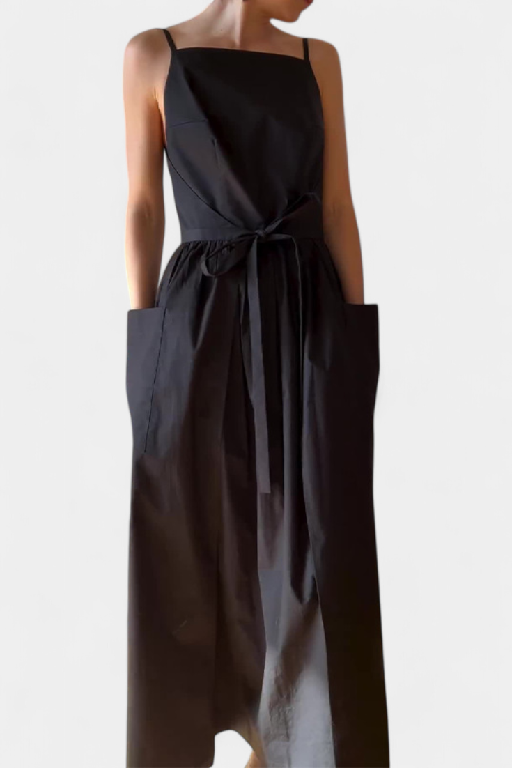 Dezi Long Dress with Side Ties