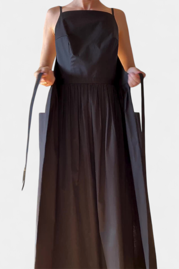 Dezi Long Dress with Side Ties