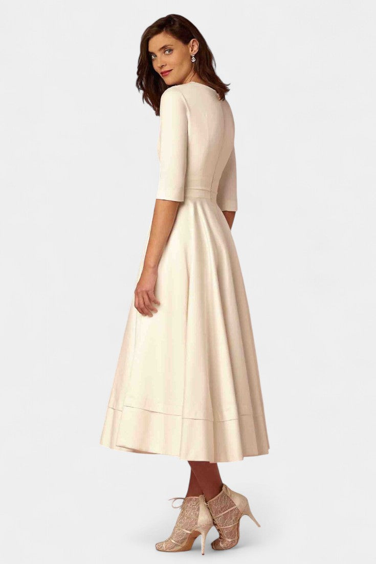 Nylah A-Line Midi Dress