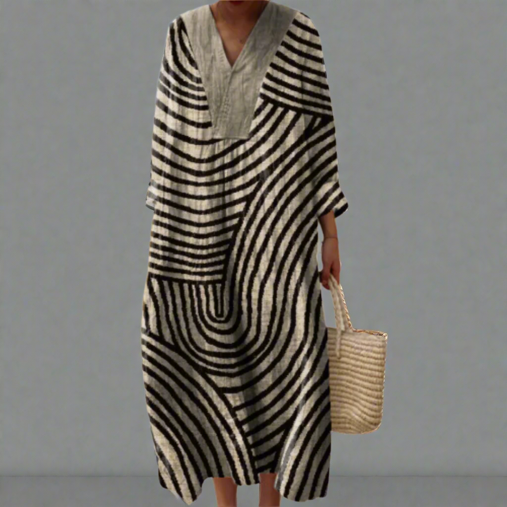Esther | Sophisticated Geometric Dress