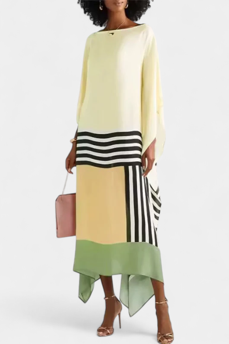 Elenora Loose Fit Geometric Caftan