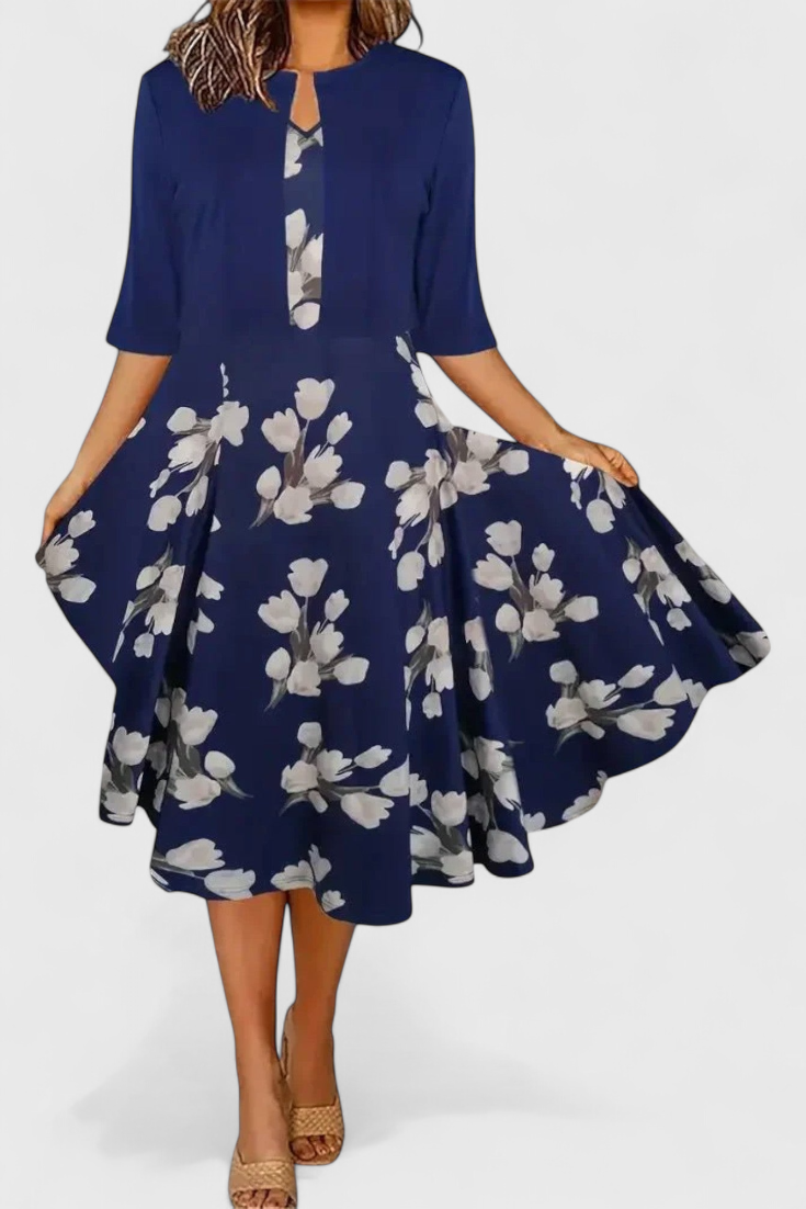 Star Midi Dress and Blazer Set