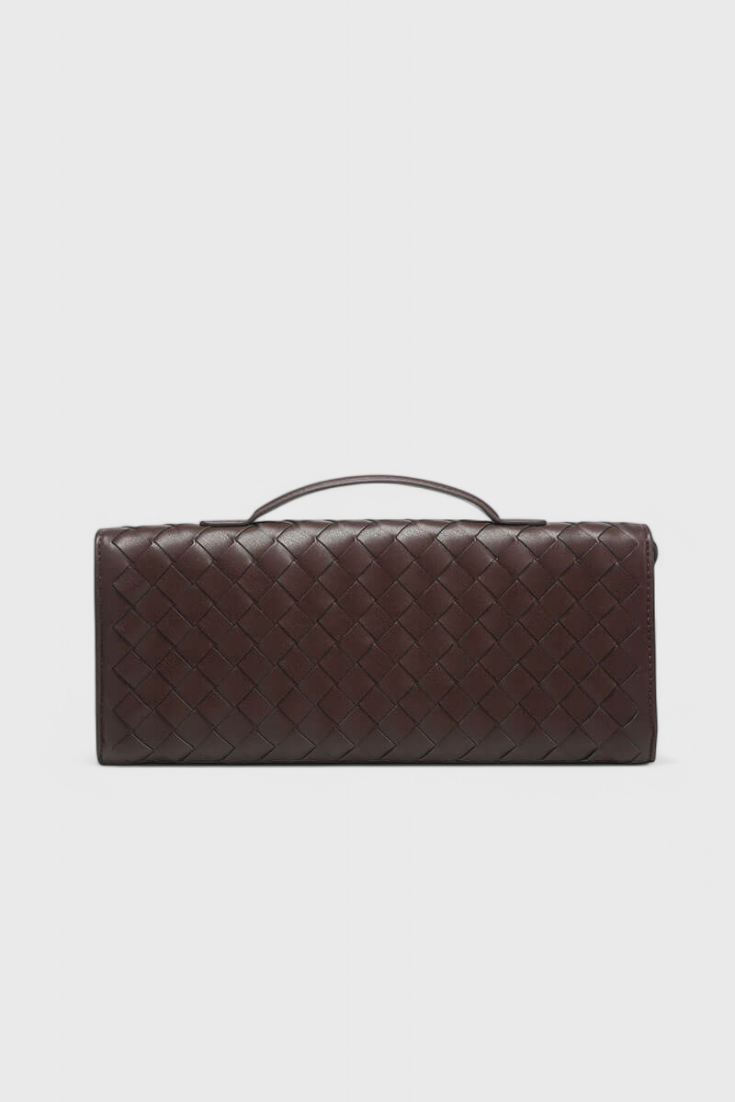 Melanie Clutch with Elegant Gold Knot Detail