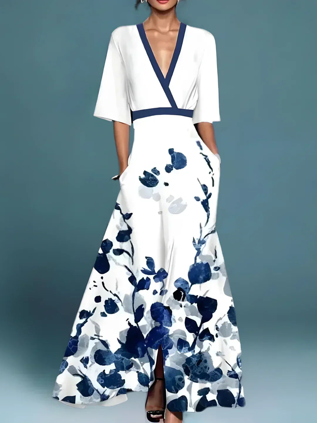 Marisa™ | Elegant Floral Robe