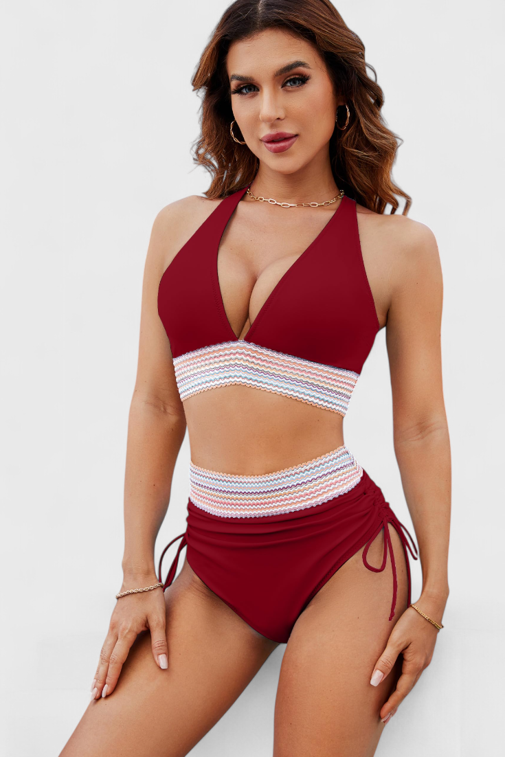 Mireille High Waist Bikini with Control and Style
