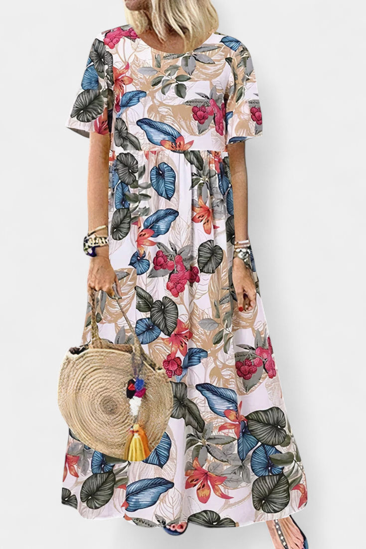 Kareela Casual Floral Long Dress