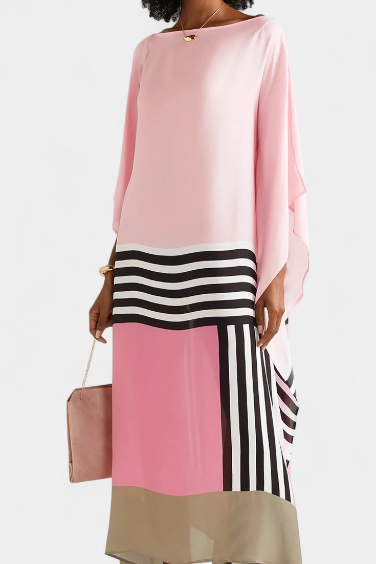 Elenora Loose Fit Geometric Caftan