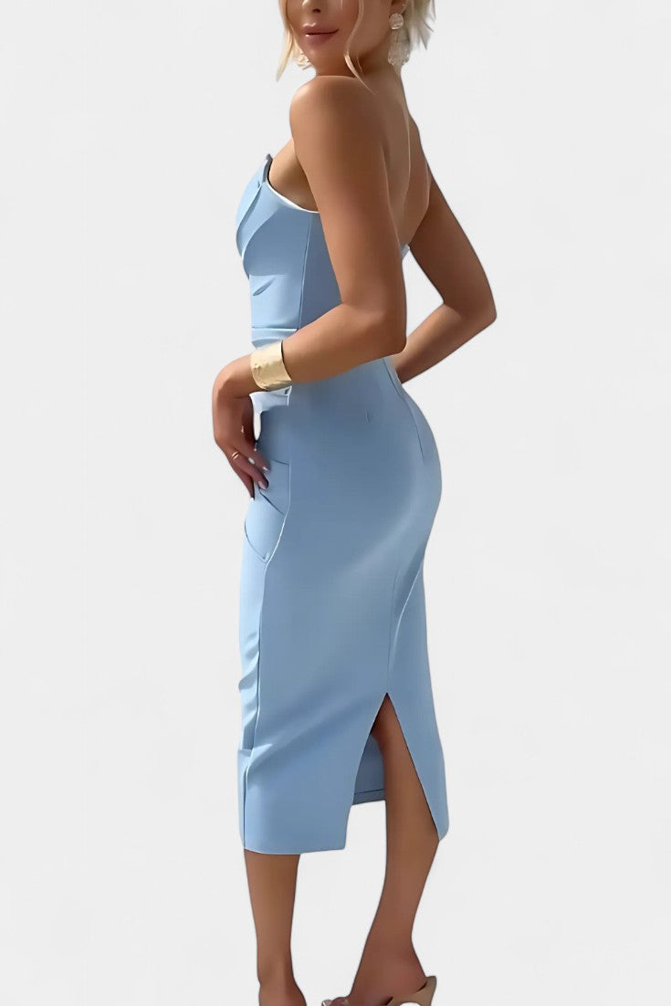 Iveta Strapless and Backless Dress