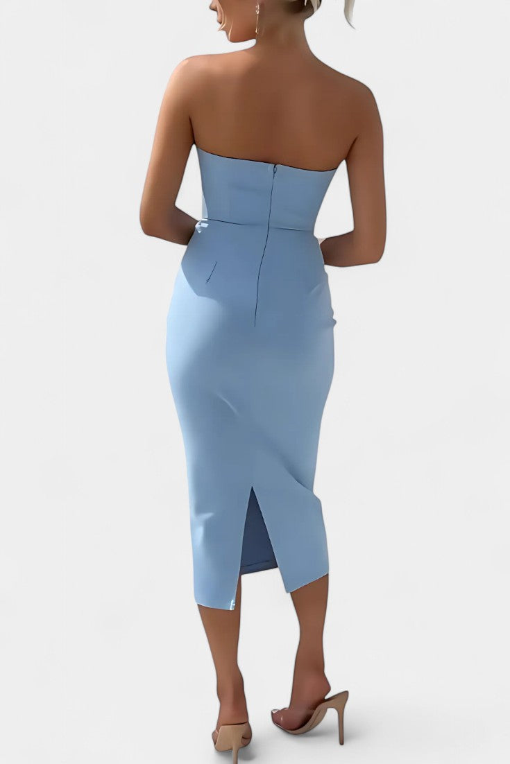 Iveta Strapless and Backless Dress