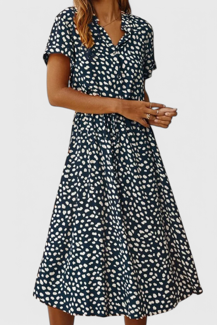 Aura Flowing Midi Dress