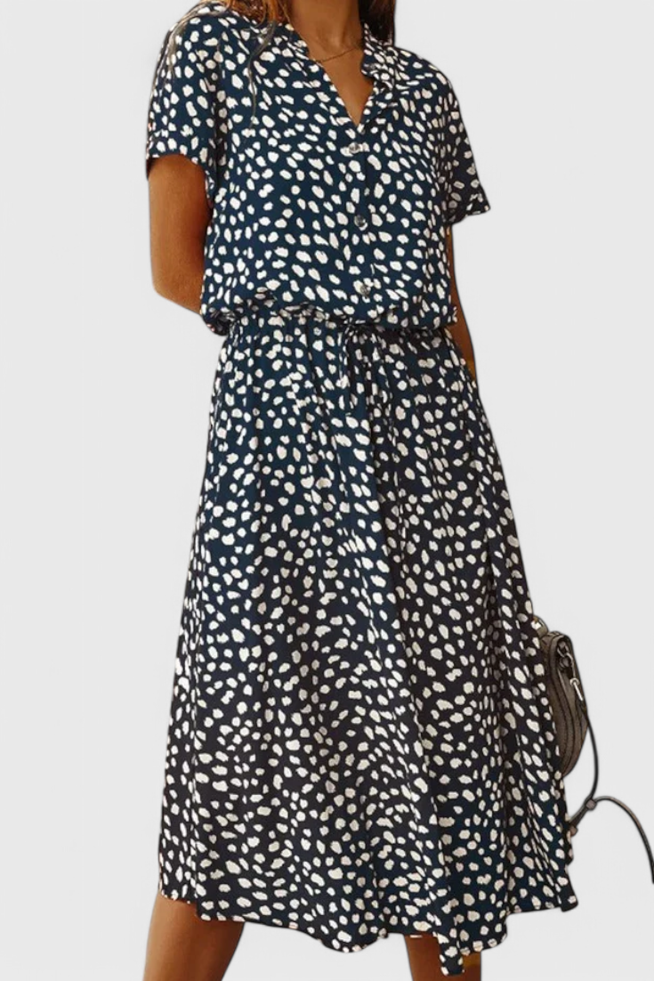 Aura Flowing Midi Dress