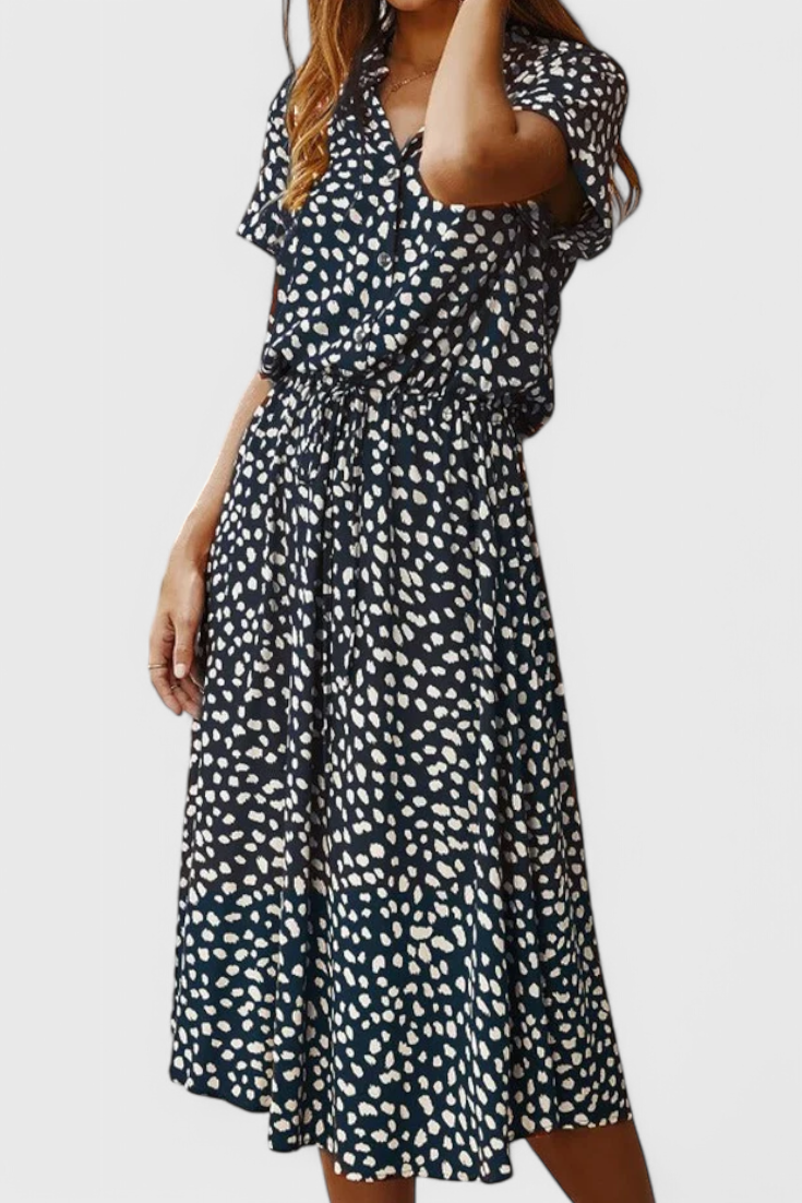 Aura Flowing Midi Dress