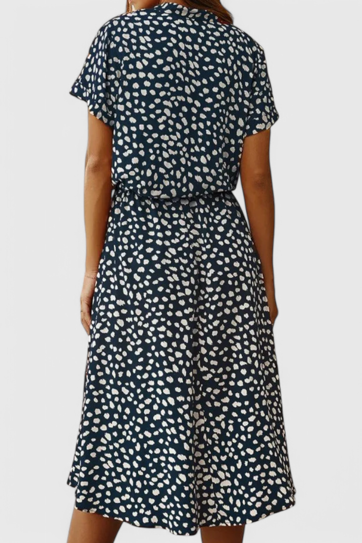 Aura Flowing Midi Dress