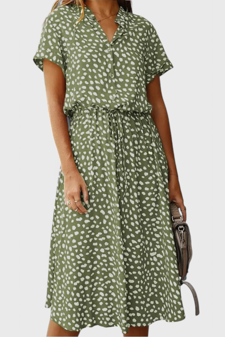 Aura Flowing Midi Dress