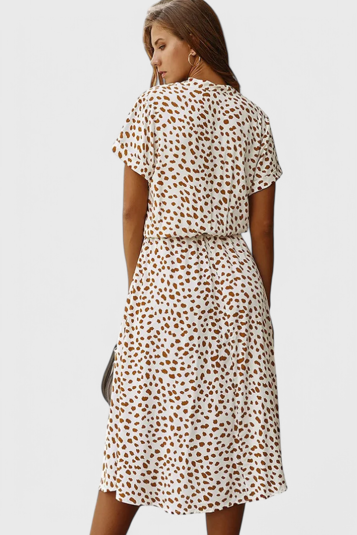 Aura Flowing Midi Dress