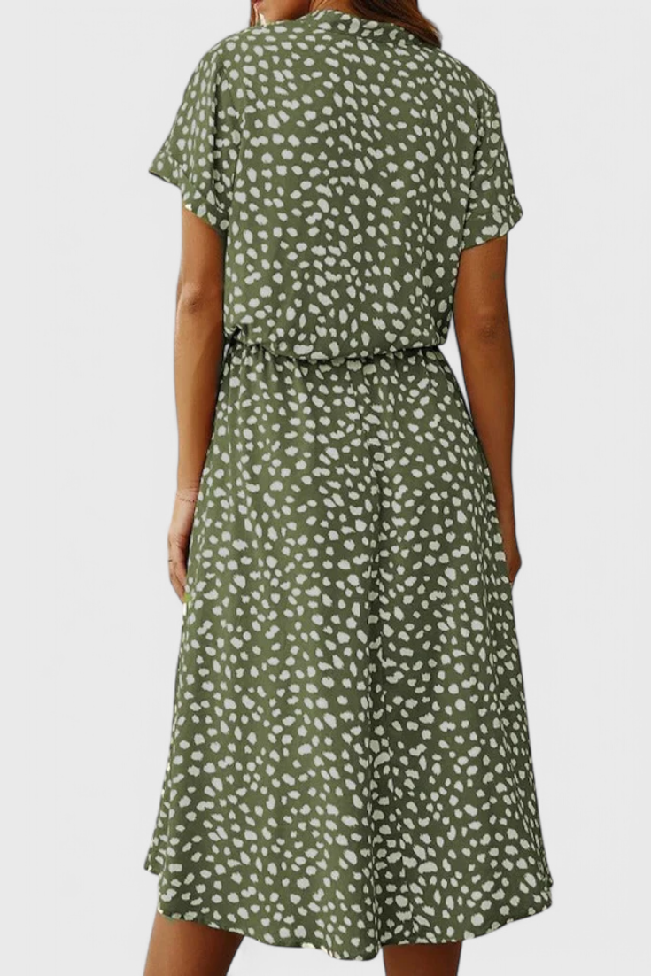 Aura Flowing Midi Dress
