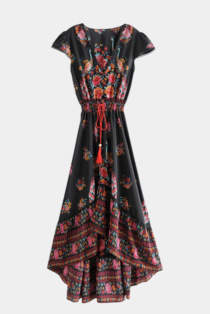Chiara Boho Chic Floral Dress