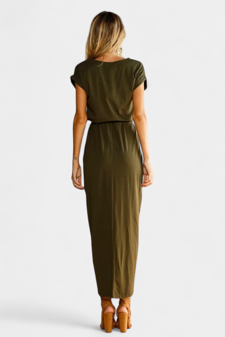 Clarissa Wrap Midi Dress
