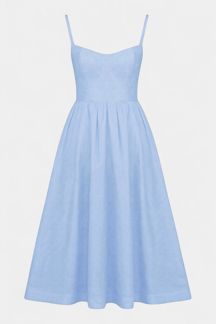 Marvelle Sleeveless Midi Flowy Dress