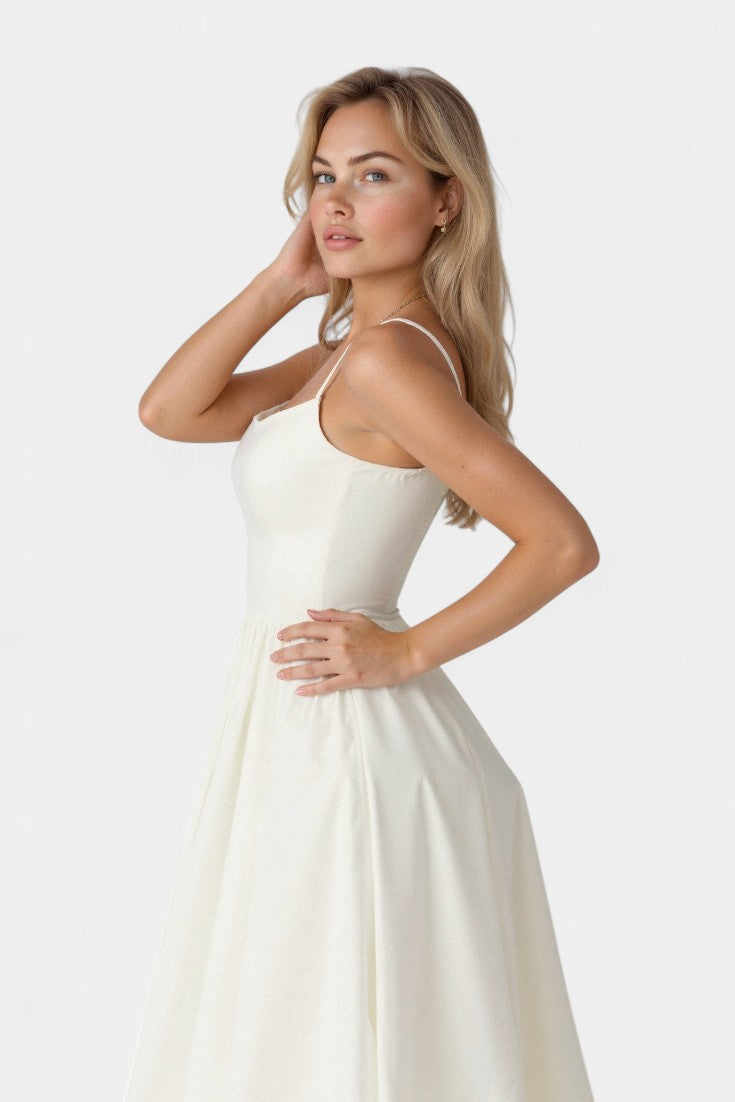 Marvelle Sleeveless Midi Flowy Dress