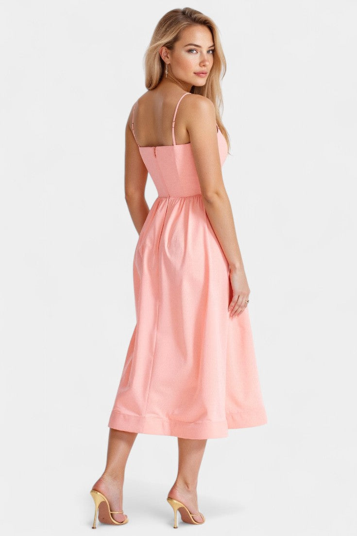 Marvelle Sleeveless Midi Flowy Dress