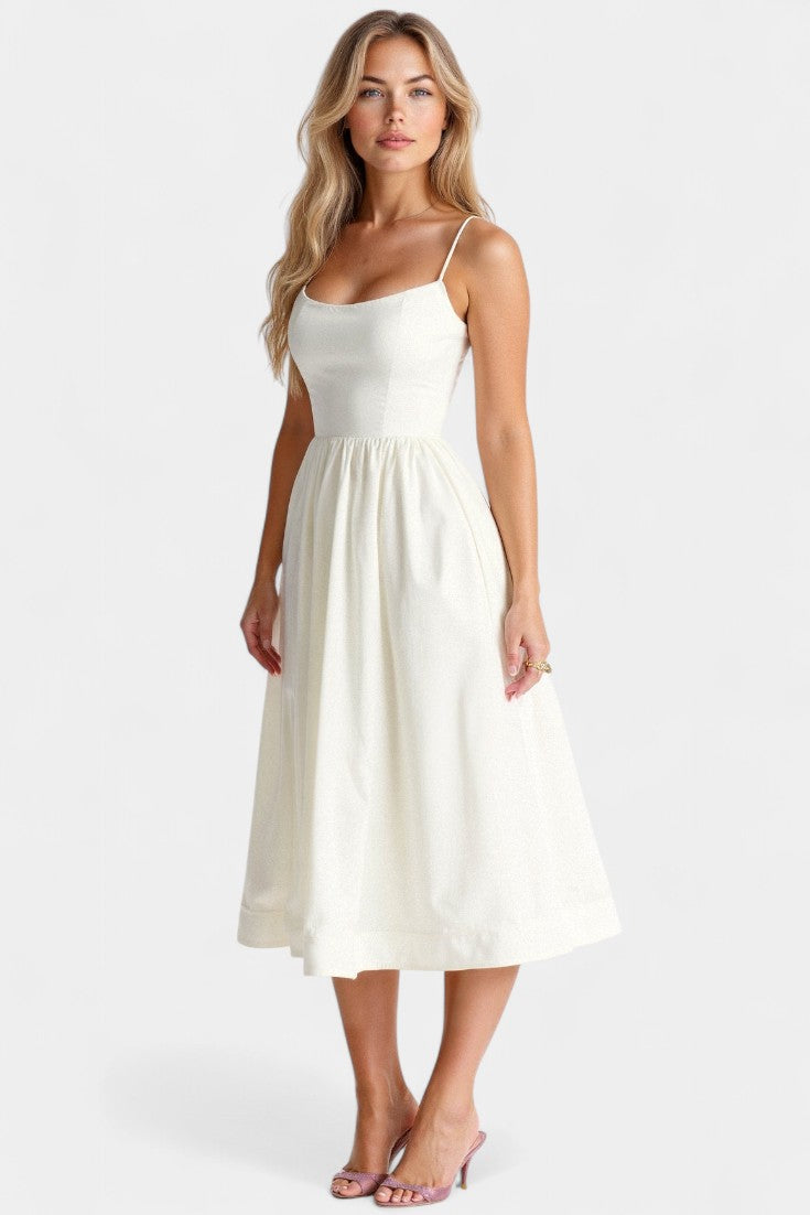 Marvelle Sleeveless Midi Flowy Dress