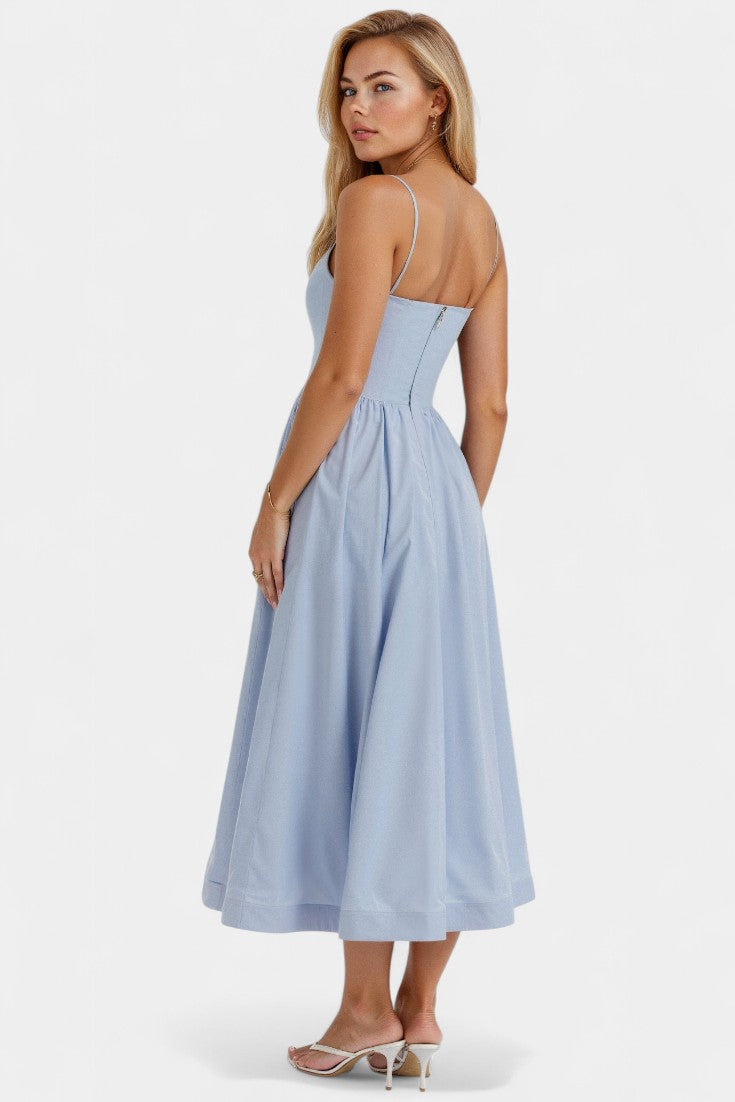 Marvelle Sleeveless Midi Flowy Dress