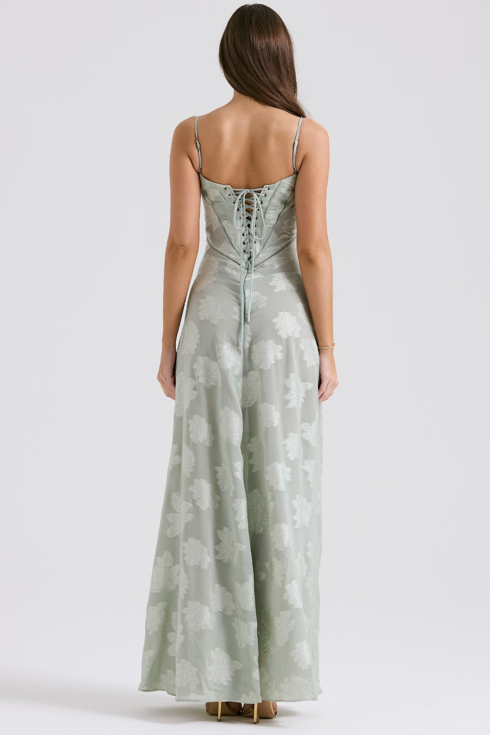 Mabel Vintage Sequin and Lace Dress