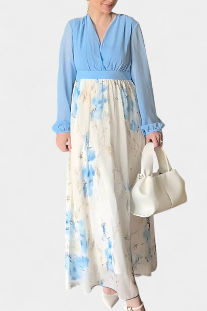 Eliane Maxi Dress with Stunning Flowers