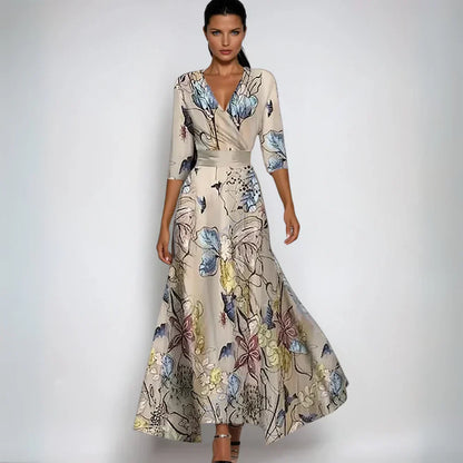 Gemma™ | Luxury Floral Dress 