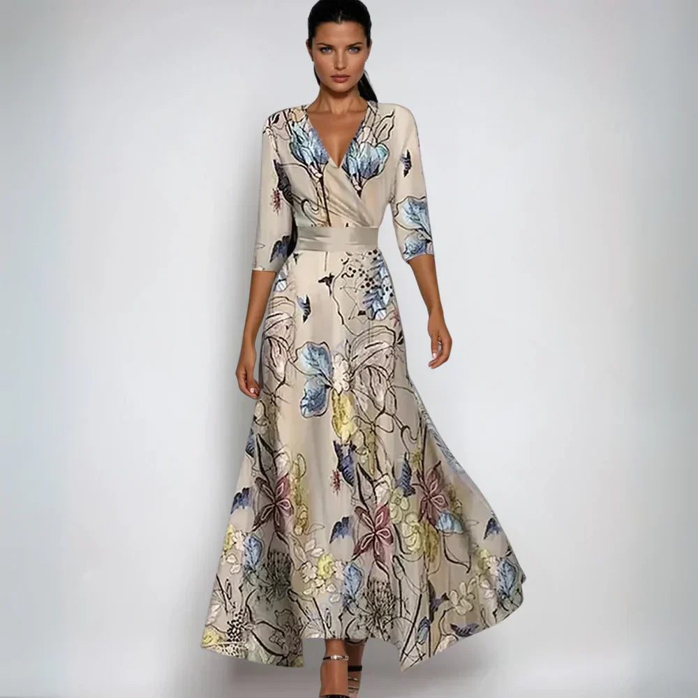 Gemma™ | Luxury Floral Dress 