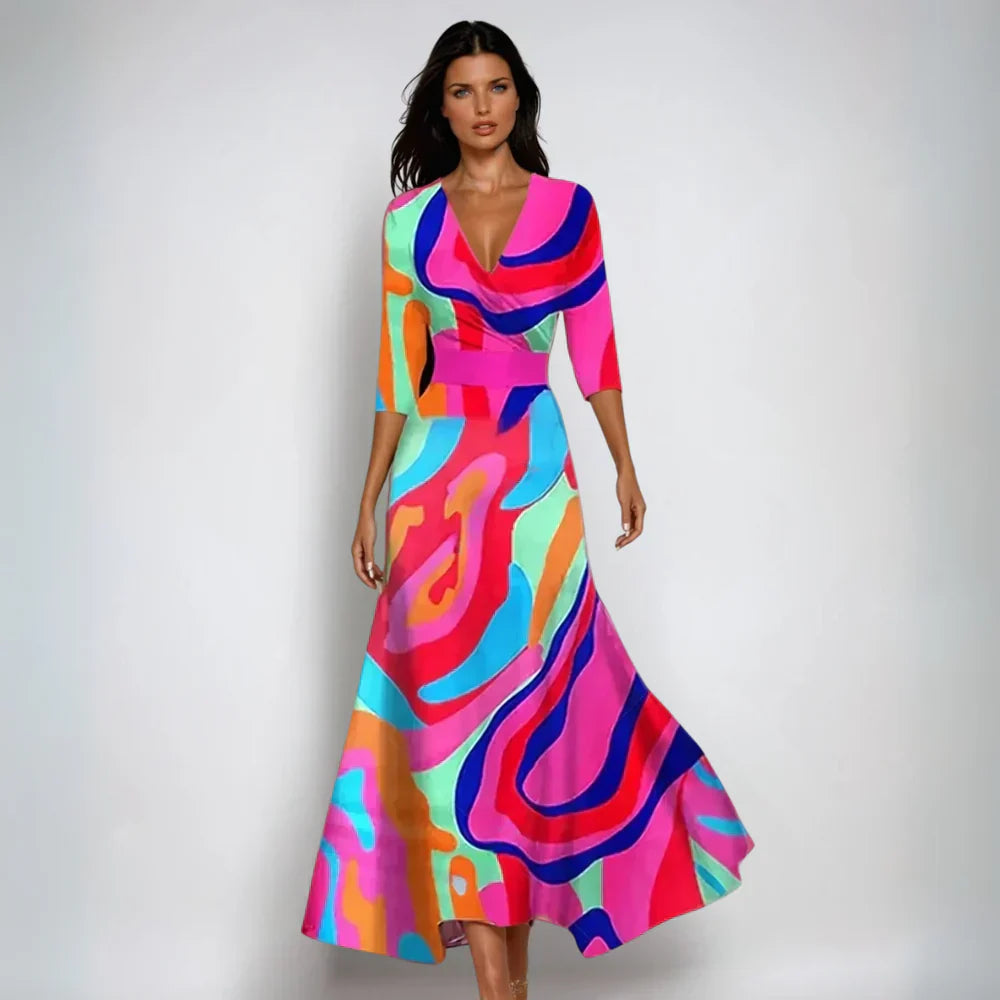 Gemma™ | Luxury Floral Dress 
